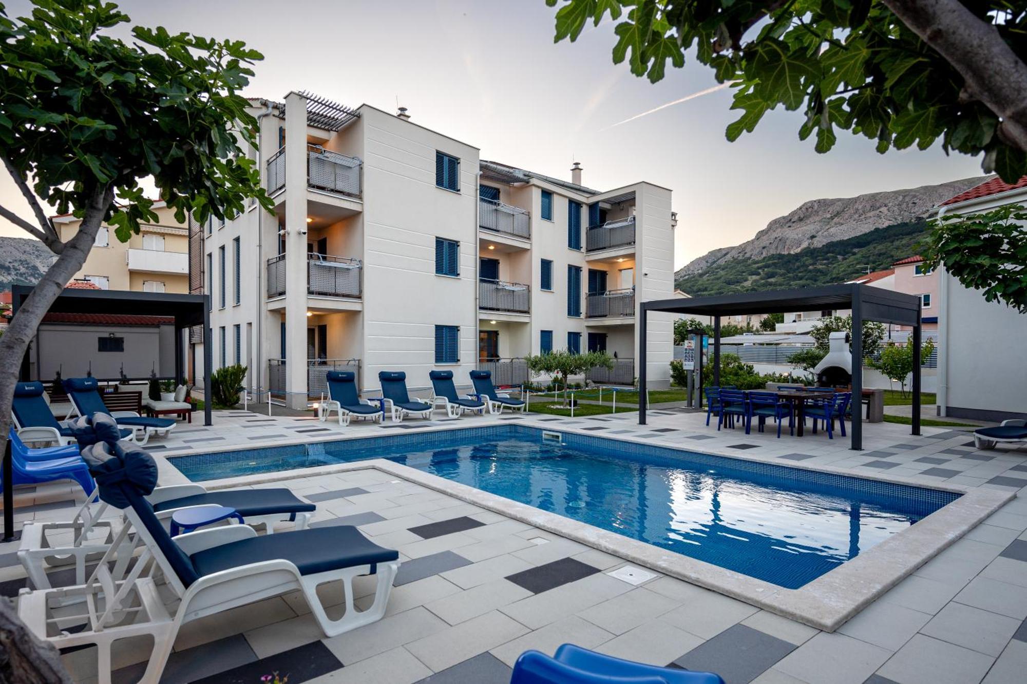 Adorami Apartments Baška Exteriör bild