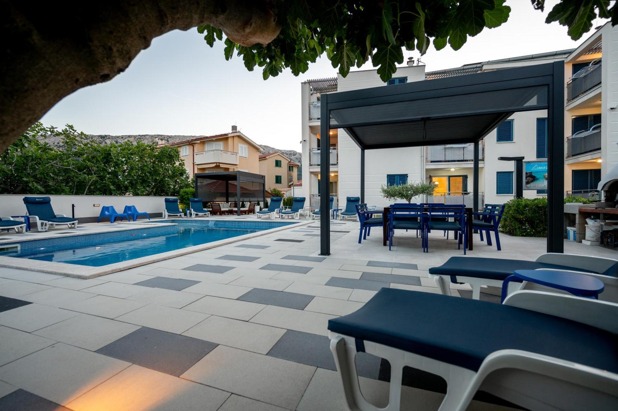 Adorami Apartments Baška Exteriör bild