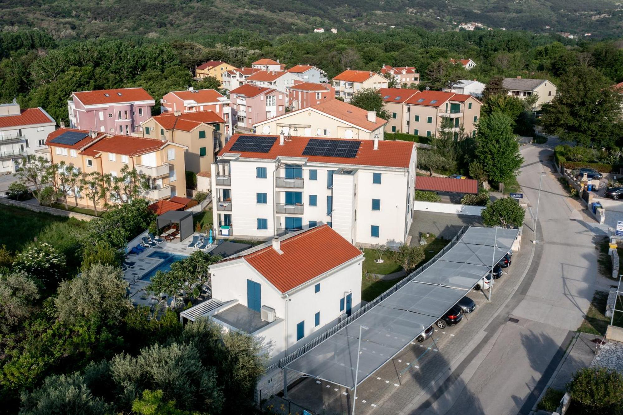 Adorami Apartments Baška Exteriör bild